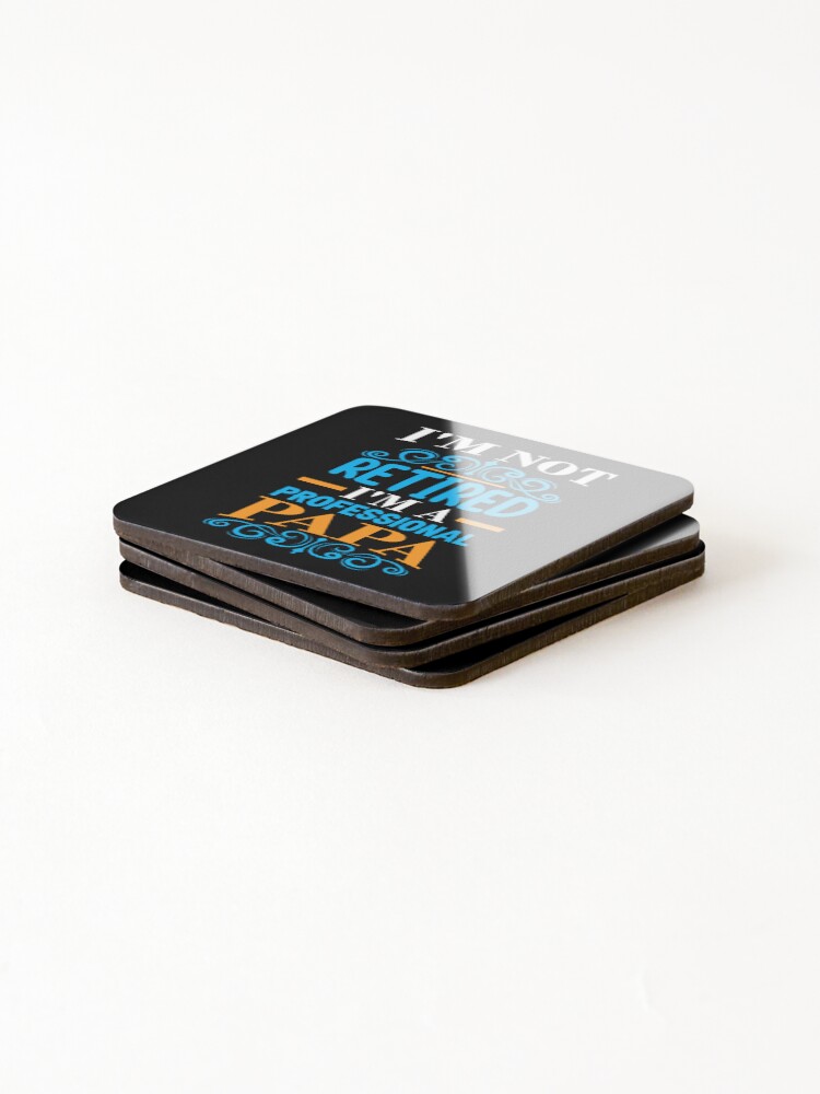 Thumbnail 4 of 5, Coasters (Set of 4), Father’s Day designed and sold by ROKANDESIGNART.
