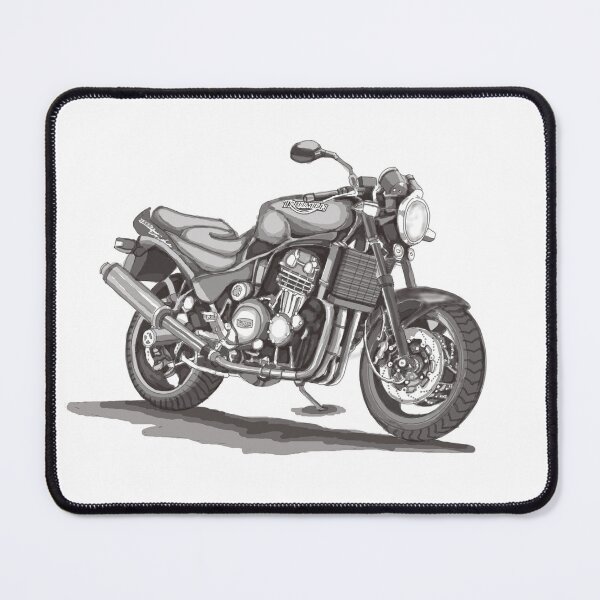 Item preview, Drawing of Vintage Classic Motorbike Speed Triple 1994 designed and sold by GaalArt.