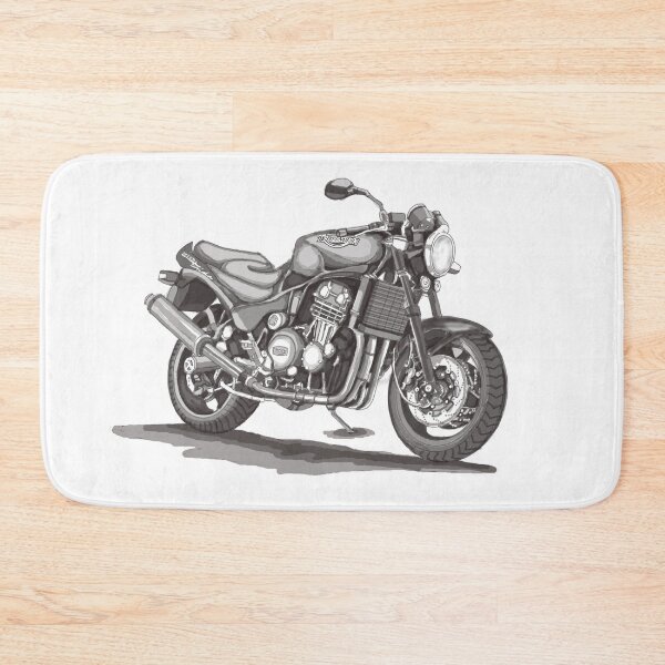 Item preview, Drawing of Vintage Classic Motorbike Speed Triple 1994 designed and sold by GaalArt.