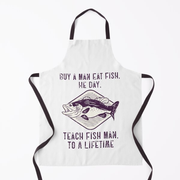Item preview, Buy a Man Eat Fish, He Day, Teach Fish Man, To a Lifetime designed and sold by LounisArt.