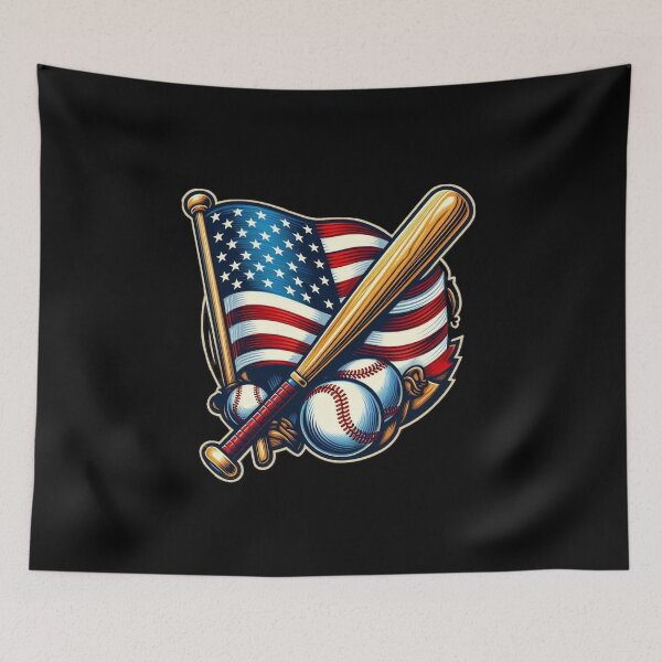 Aperçu de l'œuvre Nation de baseball créée et vendue par HeadTurningArt.