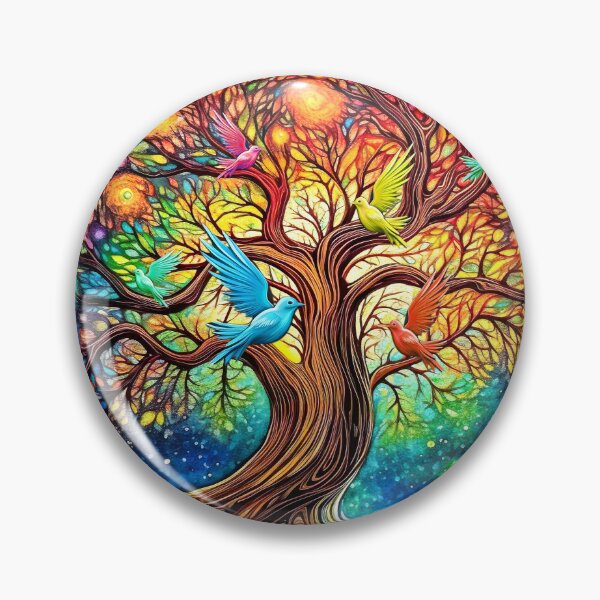 Item preview, tree of life painting  designed and sold by mark ashkenazi.