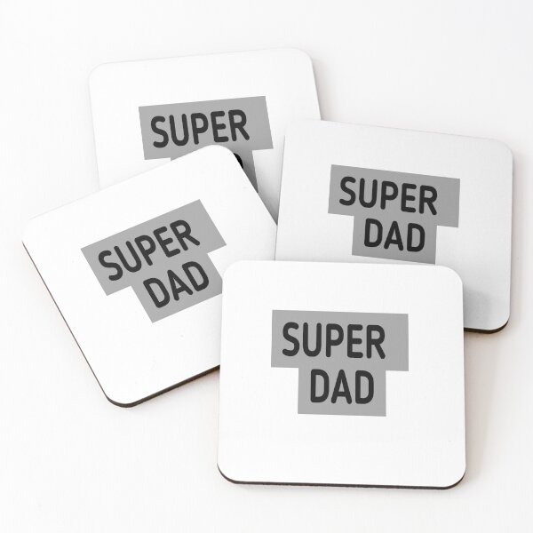 Item preview, super dad with gray background  designed and sold by MKshoper.