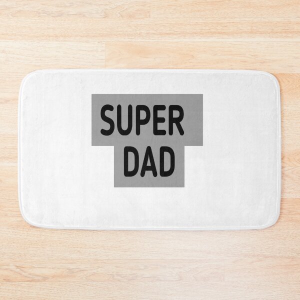 Item preview, super dad with gray background  designed and sold by MKshoper.
