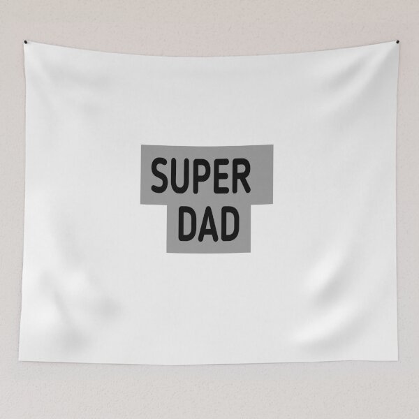 Item preview, super dad with gray background  designed and sold by MKshoper.