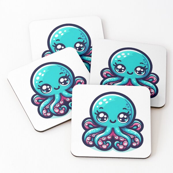 Item preview, Octopus - Cheerful Buddies Collection designed and sold by PixeLoomshop.
