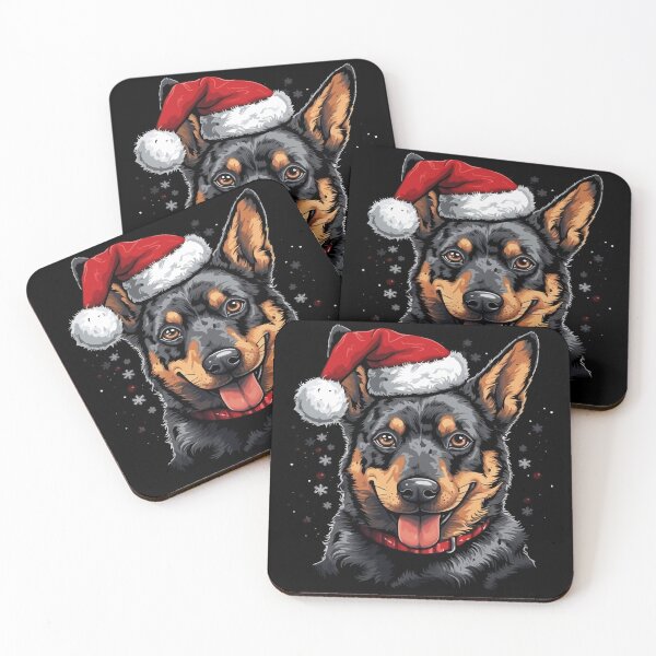 Item preview, Christmas Australian Cattle Dog designed and sold by creativellashop.