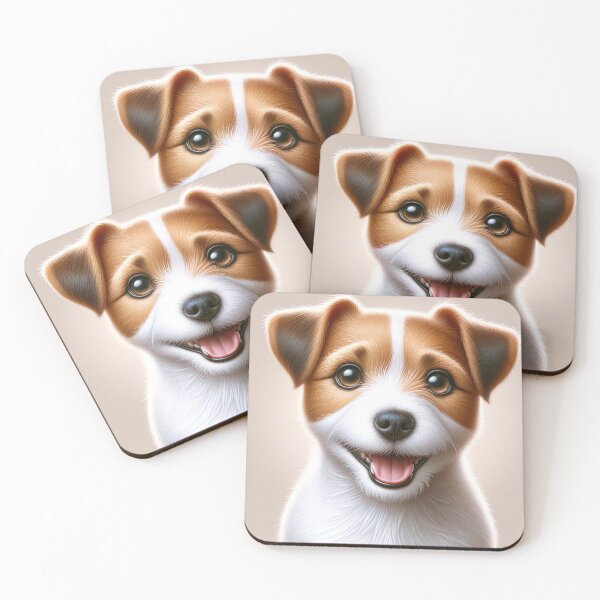Item preview, Cachorro feliz Jack Russel Terrier designed and sold by unrealartwork.