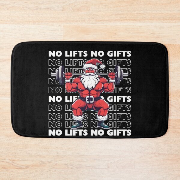 Item preview, Santa no lifts no gifts  designed and sold by Coollzone.