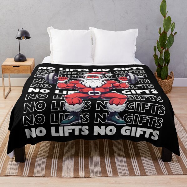 Item preview, Santa no lifts no gifts designed and sold by Coollzone.