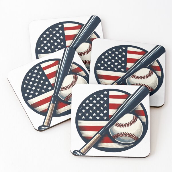 Item preview, Patriotic Baseball designed and sold by HeadTurningArt.