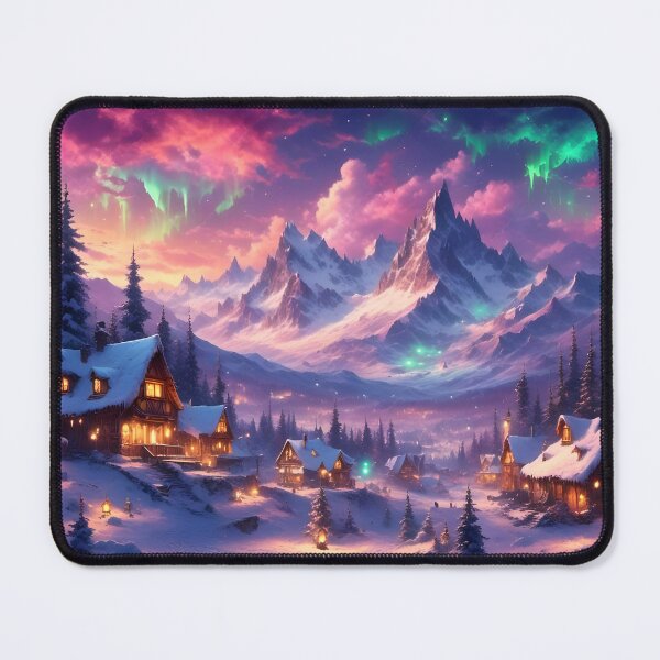 Item preview, Wonderful Fairy Tale Christmas Scene AI Artwork designed and sold by FRTcreative.