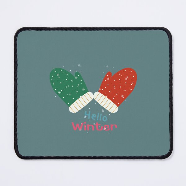 Item preview, Winter Gloves - Say Hello To Winter designed and sold by EllyArtStudio.