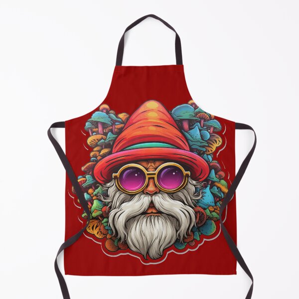 Item preview, Psychedelic Santa's Wonderland Sticker designed and sold by Quarkari.