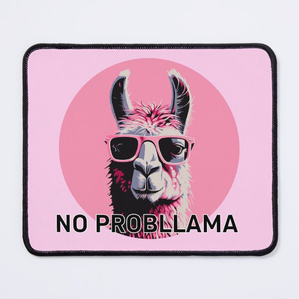 Item preview, No Probllama designed and sold by CareofPosters.