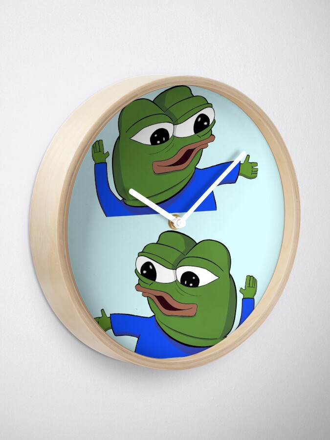 Pepega Clock for Sale by dankshirtsstore