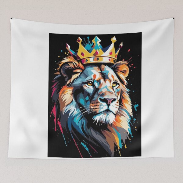 Item preview, Lion King Graffiti Style designed and sold by NeilODonnell.