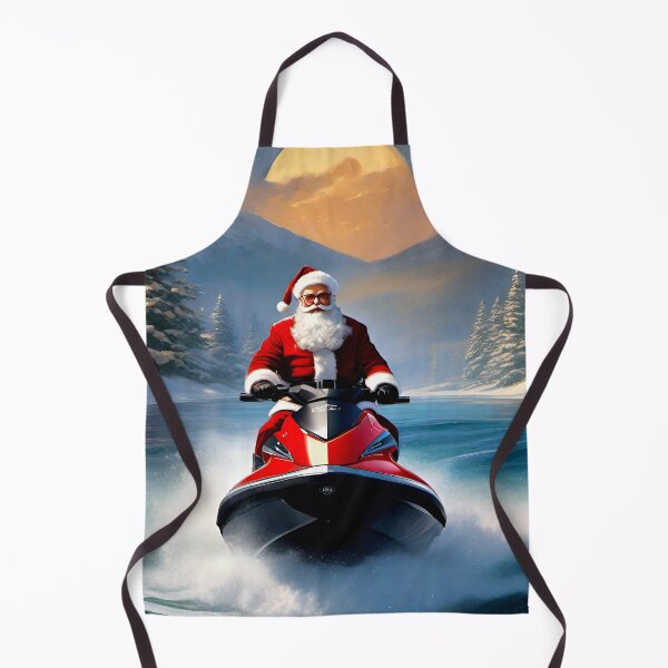 Item preview, Santa Jet Ski designed and sold by MatrixTattoo.