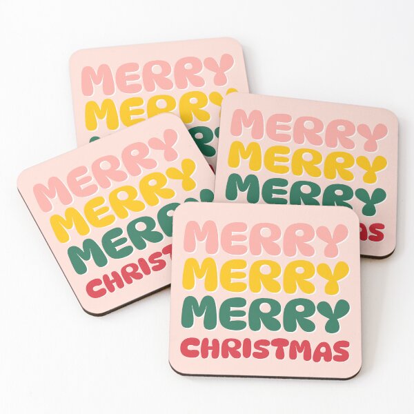 Item preview, Merry Christmas | Groovy Merry Christmas | Colorful Merry Christmas designed and sold by Jollys-ArtShop.