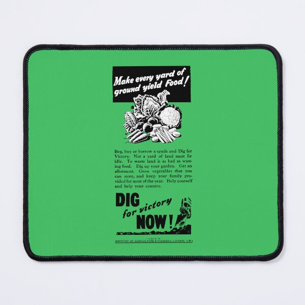 Item preview, DIG FOR VICTORY - wartime advert designed and sold by ThrowbackAds.