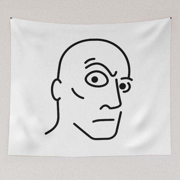 Item preview, the eyebrow meme designed and sold by itswallcraft.