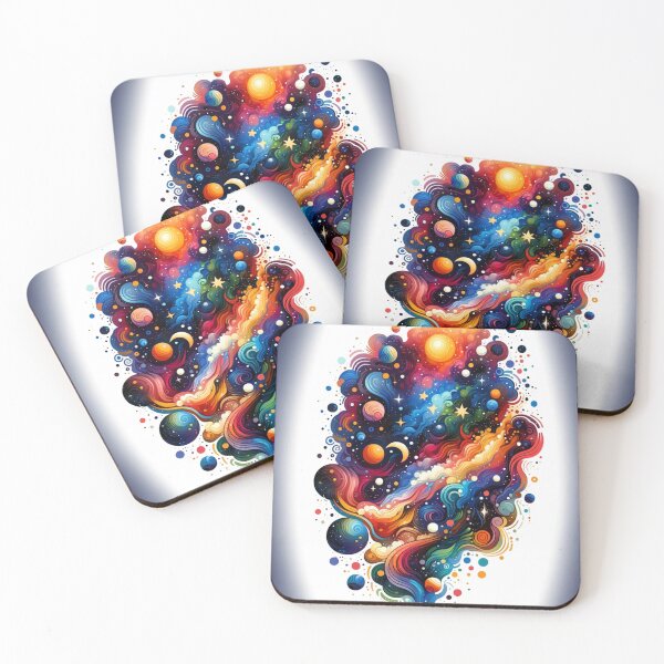 Item preview, Cosmic Play: A Journey Through Vibrant Galaxies designed and sold by E1Dorado.