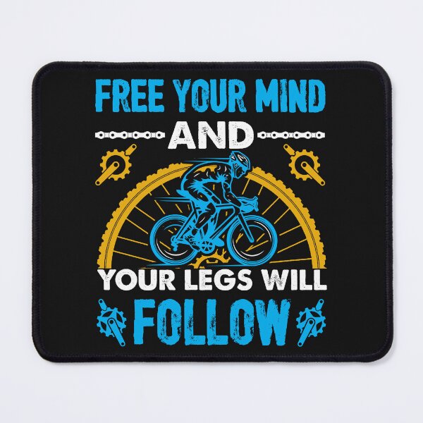 Item preview, free your mind and your legs will follow you designed and sold by Anna Sacha.