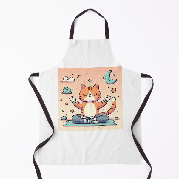 Item preview, yoga cat designed and sold by Greydate.