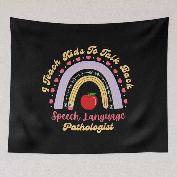 Item preview, I Teach Kids To Talk Back-Speech Language Pathologist  designed and sold by dooddles.