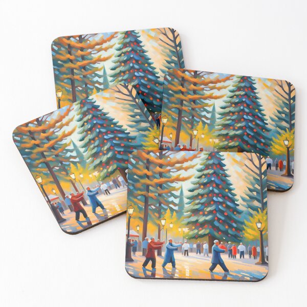 Item preview, Tai chi practice at Christmas time  designed and sold by HofTao.