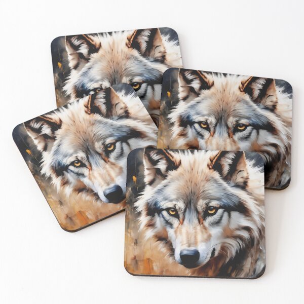 Item preview, Wolf Face Portrait designed and sold by Bunmigraphics .