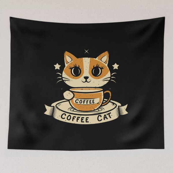 Item preview, Coffee Cat designed and sold by FlexYourMind.