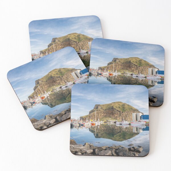 Item preview, The harbor in Vestmannaeyjar designed and sold by Toi-Vido.