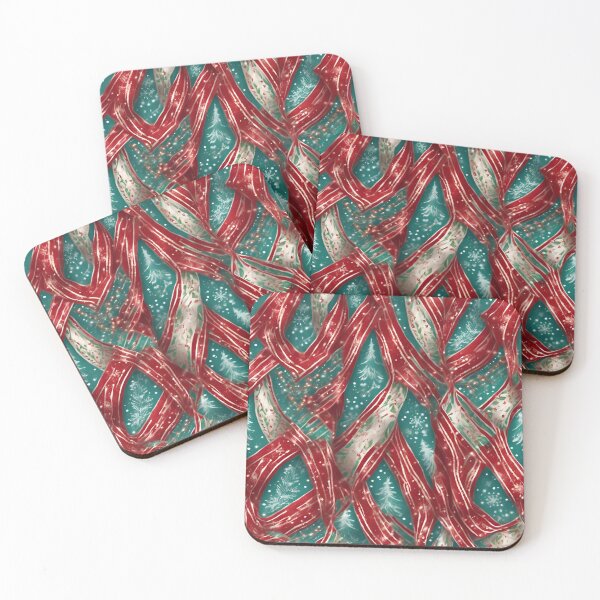 Item preview, Christmas Scarf Pattern designed and sold by DigiDreamyArt.