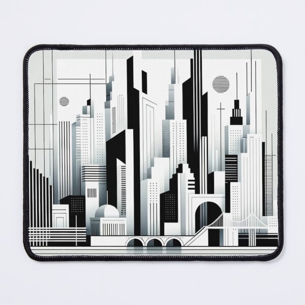Item preview, City Elegance: Monochrome Minimalism designed and sold by E1Dorado.