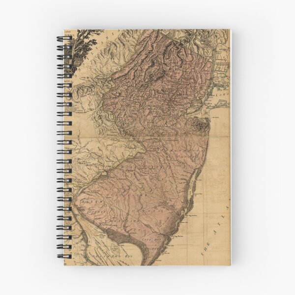 Item preview, Vintage Map of New Jersey (1777) designed and sold by BravuraMedia.