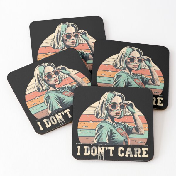 Item preview, I Don't Care designed and sold by MillenniumDrip.