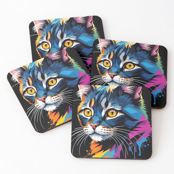 Item preview, Cat Geometric Graffiti Style designed and sold by NeilODonnell.