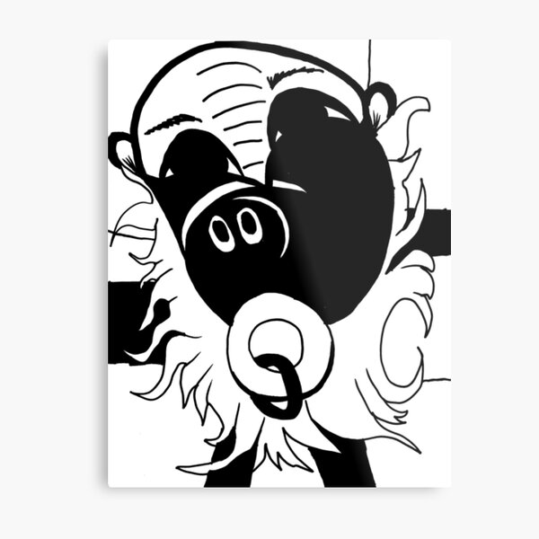 16 Metal Print
