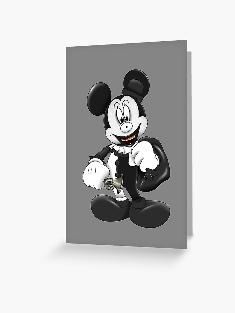 Mickey Terrifier clown art 