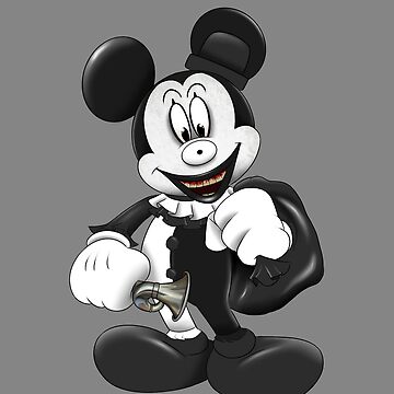 Mickey Terrifier clown art 