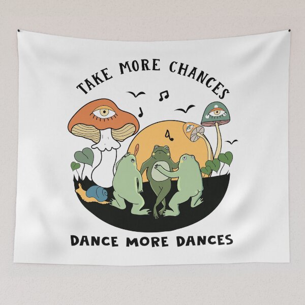 Item preview, Take More Chances Dance More Dances  designed and sold by Hairball-Pets.