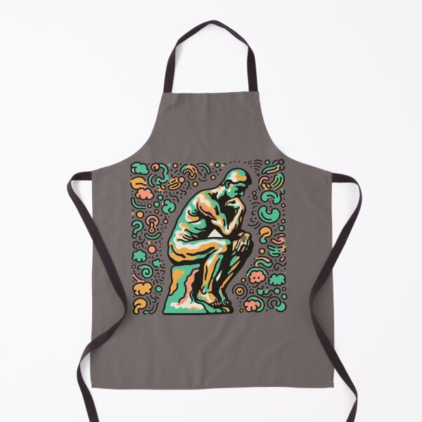 Item preview, The Thinker in a Psychedelic World designed and sold by sharon1210.