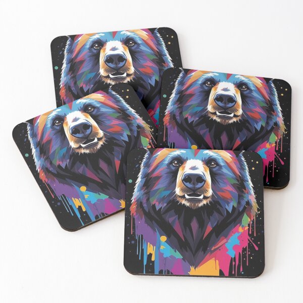 Item preview, Bear Geometric Graffiti Style designed and sold by NeilODonnell.
