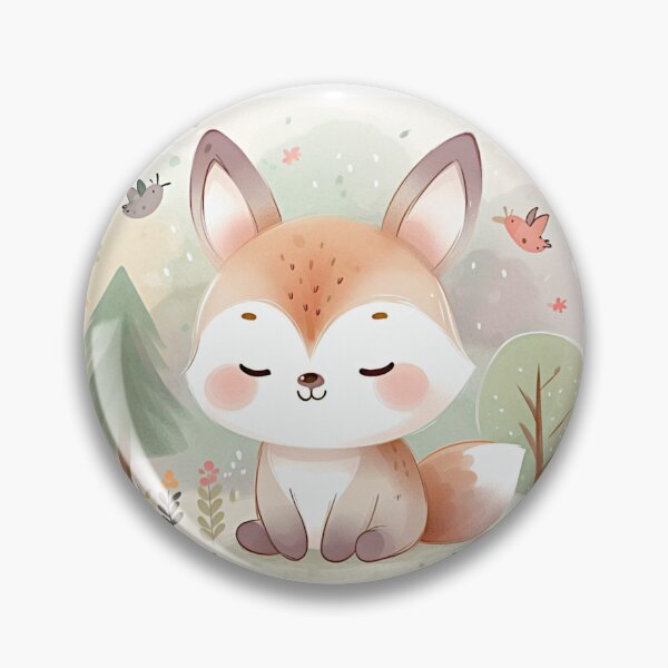 Item preview, Cute Watercolor Fox designed and sold by FurryBliss.