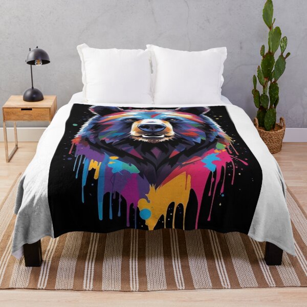 Item preview, Bear Geometric Graffiti Style designed and sold by NeilODonnell.