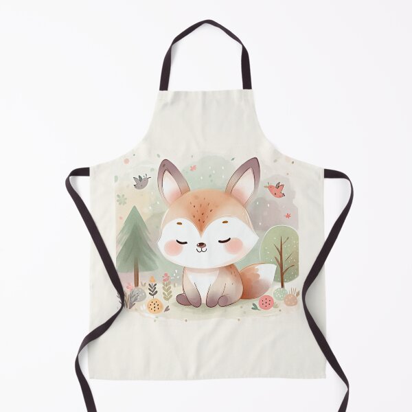 Item preview, Cute Watercolor Fox designed and sold by FurryBliss.