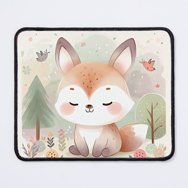Item preview, Cute Watercolor Fox designed and sold by FurryBliss.