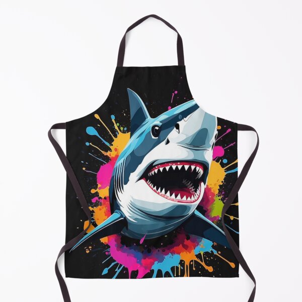 Item preview, Shark Geometric Graffiti Style designed and sold by NeilODonnell.