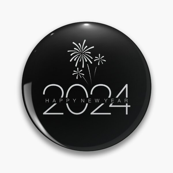 Item preview, 2024 Happy New Year Celebration Typography Design - Festive Holiday Art designed and sold by Gayan-Art.